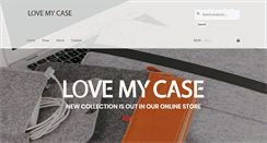 Desktop Screenshot of lovemycase.com